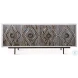 Alexandria Whitewash And Black 72" Sideboard