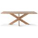 Stockholm Weathered Acacia 78" Rectangular Dining Table