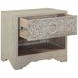 Haveli Heirloom White 1 Drawer Nightstand