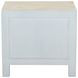 Haveli Heirloom White 1 Drawer Nightstand