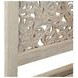 Haveli Heirloom White King Panel Bed