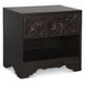 Haveli Vintage Brown 1 Drawer Nightstand