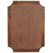 Trento Distressed Black Rectangular Wall Mirror