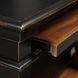 Trento Distressed Black 3 Drawer Nightstand