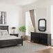 Trento Distressed Black 6 Drawer Dresser