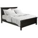 Trento Distressed Black Panel Bedroom Set