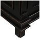 Trento Distressed Black 4 Door Sideboard