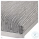 Pinnacle Gray and White Bench