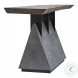 Vessel neutral and Gunmetal Console Table