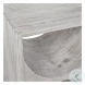 Orlanza Distressed Ivory Side Table