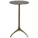 Clement Antique Gold Accent Table