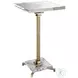 Katrielle Brushed Brass Drink Table