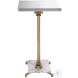 Katrielle Brushed Brass Drink Table