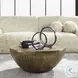 Opulent Antique Gold Coffee Table