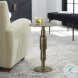 Salomar Antique Gold Accent Table