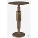 Salomar Antique Gold Accent Table