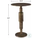 Salomar Antique Gold Accent Table
