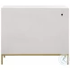 Dalewood White 2 Door Cabinet