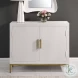 Dalewood White 2 Door Cabinet