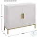Dalewood White 2 Door Cabinet