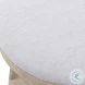 Dennen Off White Ottoman