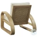 Barbora Airy Fawn Accent Chair