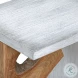 Blends Wood Tone And Aged White Accent Table