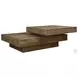 Rustic Planes Woodtone Coffee Table