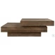 Rustic Planes Woodtone Coffee Table