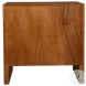 Indus Natural Poplar Burl 2 Drawer Chest