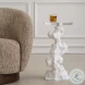 Remnant White Stone Drink Table