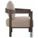 Lizae Dark Sand Tone Accent Chair