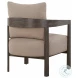 Lizae Dark Sand Tone Accent Chair