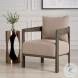 Lizae Dark Sand Tone Accent Chair