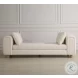 Repose Soft Ivory Oversized Bench