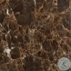 Poe Emperador Brown Marble Accent Table