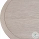 Yamura White Wash And Brass Plated Adjustable Accent Table