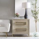 Alessia Light Oak 4 Drawer Accent Chest