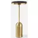 Rani Plated Brushed Brass Drink Table
