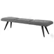 Tiegan Charcoal And Slate Gray Bench
