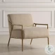 Kashmir Soft Fawn Tone Accent Chair