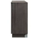 Lysandre Rich Ebony Stain 2 Door Accent Cabinet