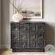 Lysandre Rich Ebony Stain 2 Door Accent Cabinet