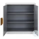 Tessa White 2 Door Accent Cabinet