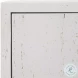 Tessa White 2 Door Accent Cabinet