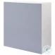 Tessa White 2 Door Accent Cabinet