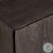 Marionis Ebony And Sleek Gold 2 Door Mindi Accent Cabinet