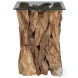 Rozella Natural Brown End Table