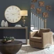 Abrielle Ginger Swivel Chair
