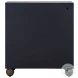 Mayfair Brown And Warm Brass 2 Door Accent Cabinet